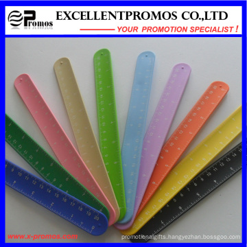 Silicone Slap Band Rulers with Custom Logo (EP-W58403)